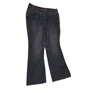 Lane Bryant Black Boot Cut Jeans